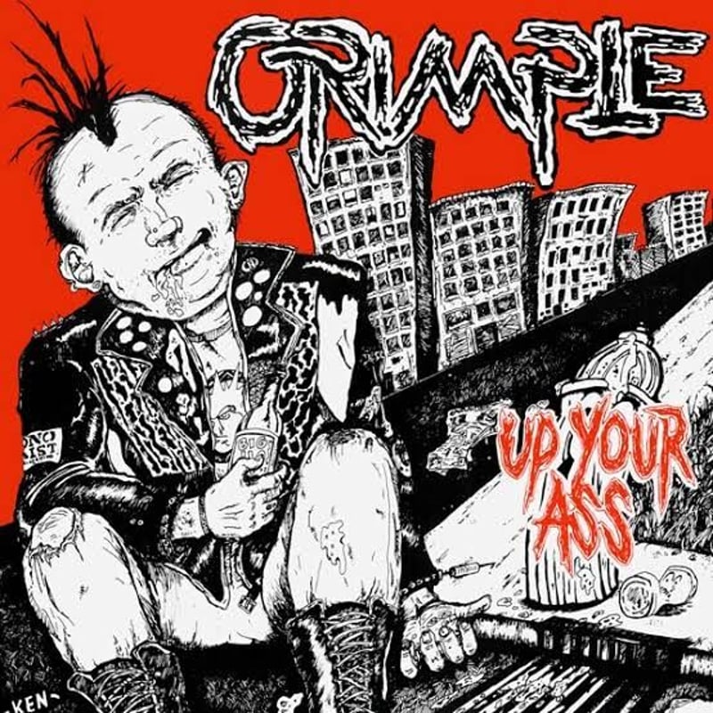 Grimple / Up Your Ass レコード LP オリジナル盤 パンク GRIMPLE『UP YOUR ASS』(LP) | TIME FLIES RECORDS
