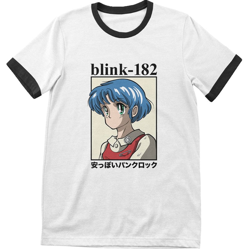 Blink182 Tシャツ　ネイビー　バンドTシャツ パンク Blink182 Tシャツ ネイビー バンドTシャツ パンク - メルカリ