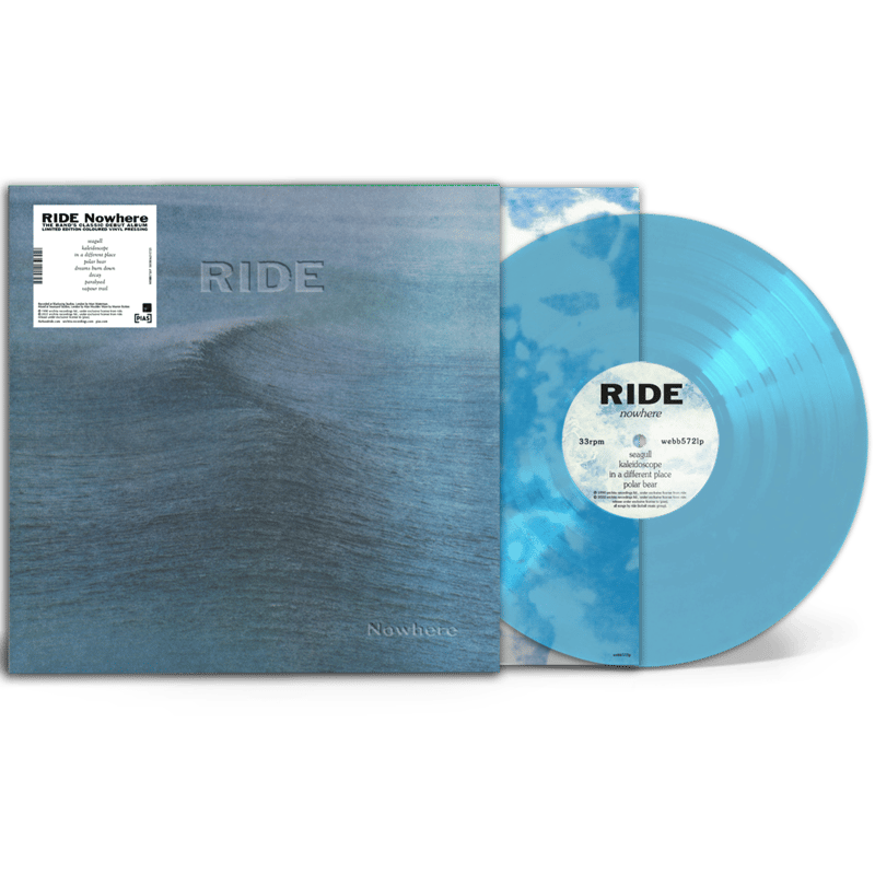 RIDE 『Nowhere』(LP)(Transparent Curacoa Vinyl)(D RIDE 『Nowhere』(LP)(Transparent Curacoa Vinyl)(D