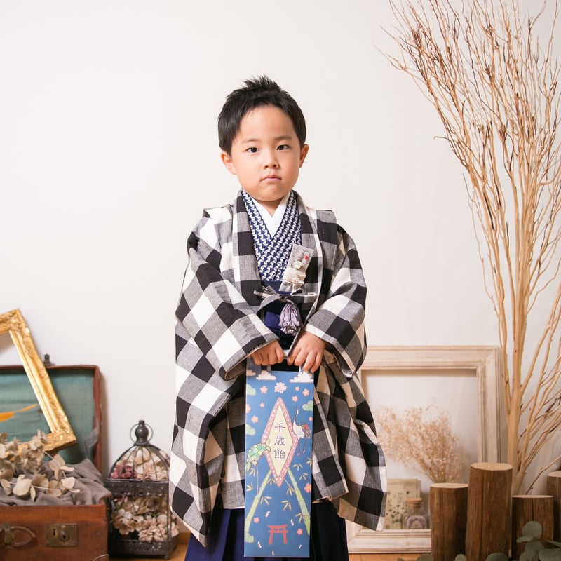 千歳飴袋　ブルー　確認用　七五三 即納あり】﻿千歳飴袋《A》simple collection 七五三 千歳飴 雑貨