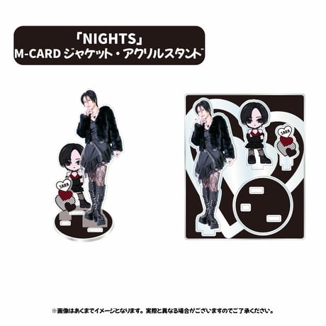 【完全限定！アクスタ付】紗良 1st M-CARD「NIGHTS」