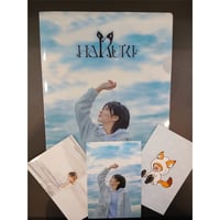 HARUKIクリアファイル＋ポストカード（3TYPE）セット