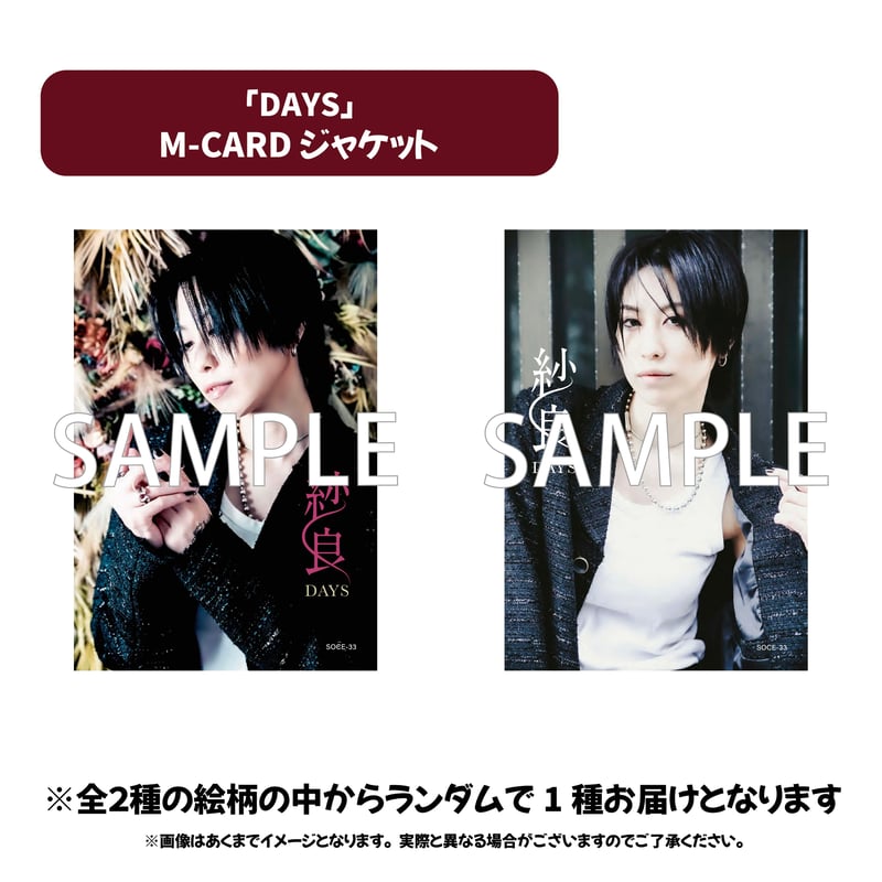 完全限定！アクスタ付】紗良 1st M-CARD「DAYS」 | Spillover Onl
