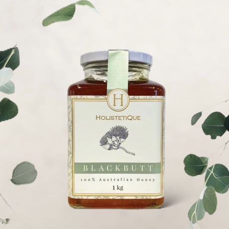 HTQ Blackbutt 1KGブラックバットオーガニック生蜂蜜