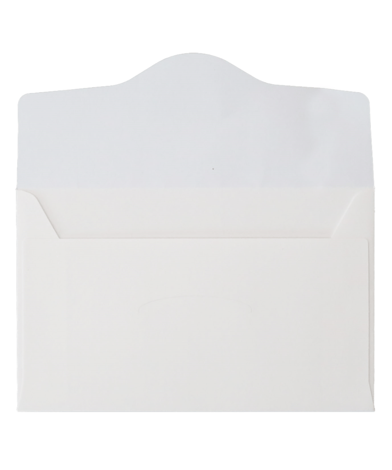 KD-70 カード用封筒 白 100枚 (10枚×10パック) | IMAMURA STORE