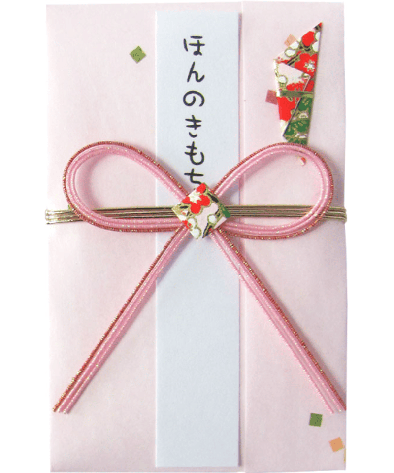 0398 飾りミニ金封 花結び ピンク | IMAMURA STORE【今村紙工】 0398 飾りミニ金封 花結び ピンク | IMAMURA STORE【今村紙工】