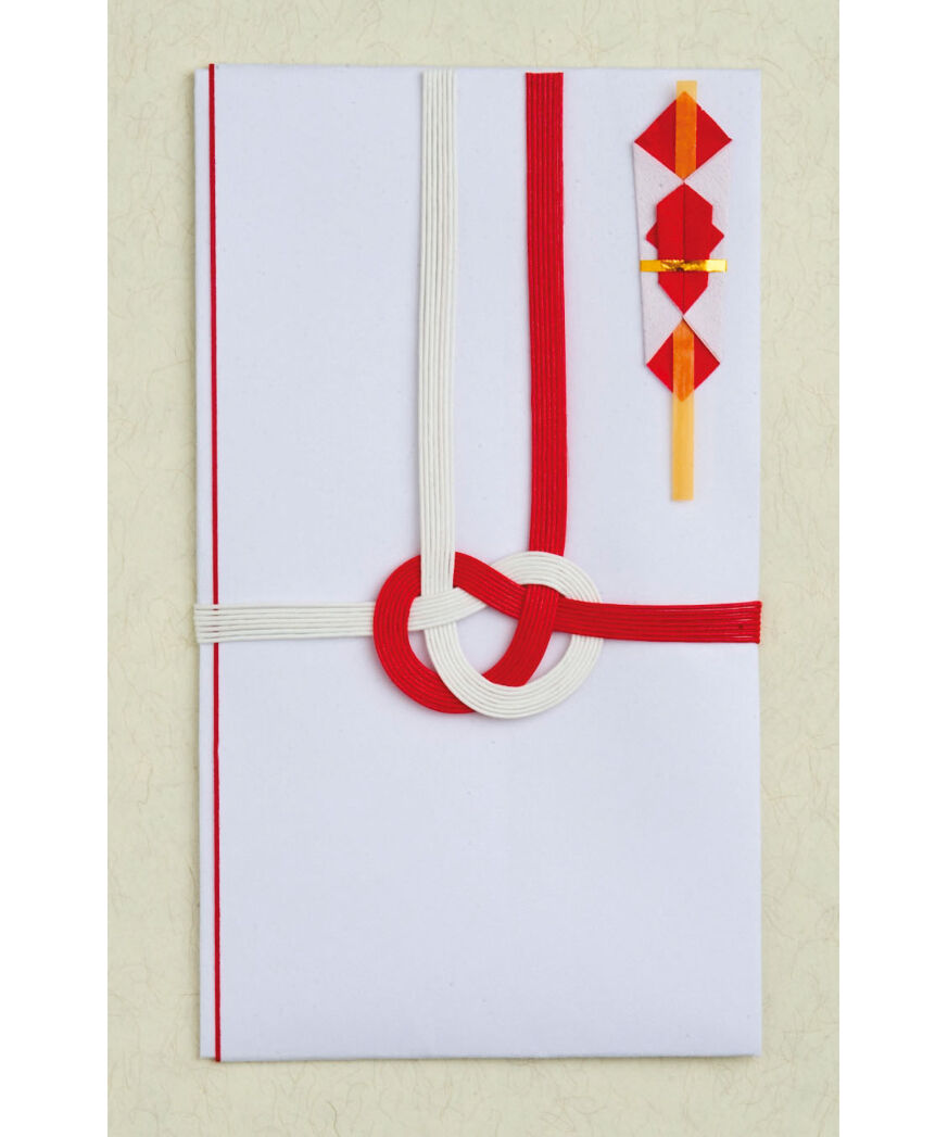 65-1 東京折 赤白7本結 型なし 中袋入 50パック | IMAMURA STORE【今村