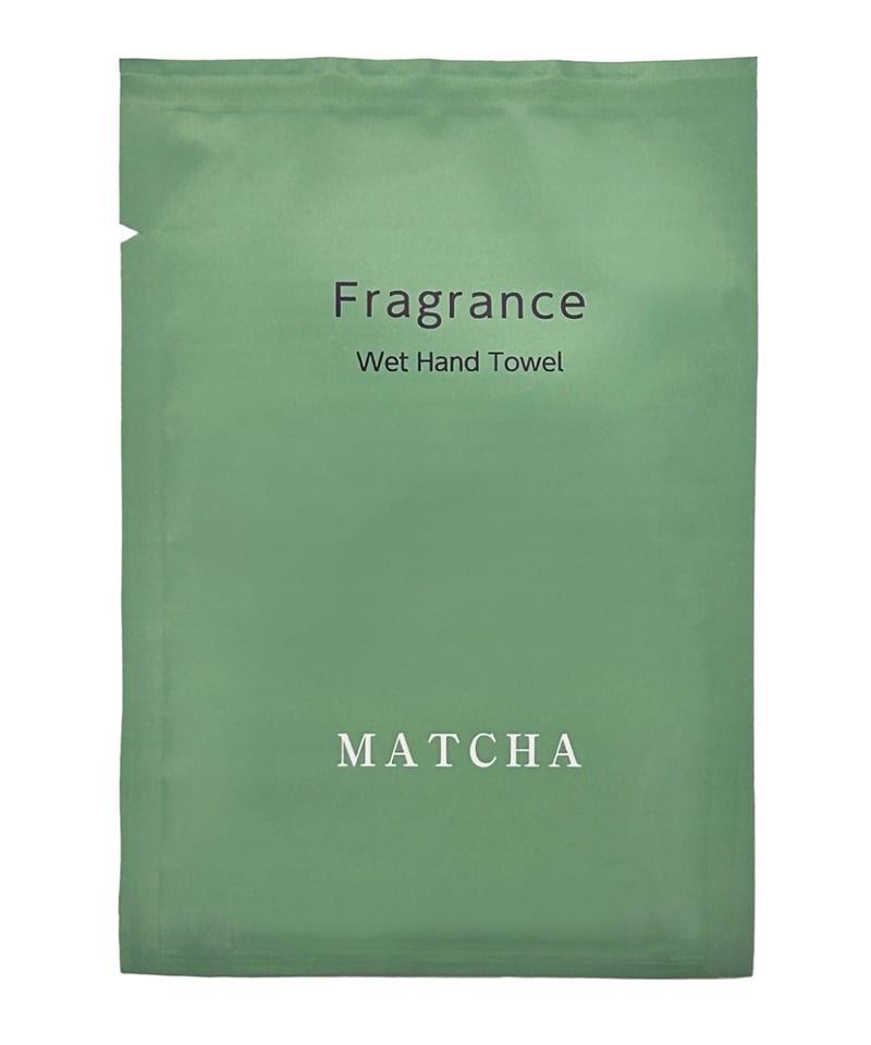 おしぼり FO-M Fragrance 香り付き厚手おしぼり 抹茶 100枚 | IMAMURA STO