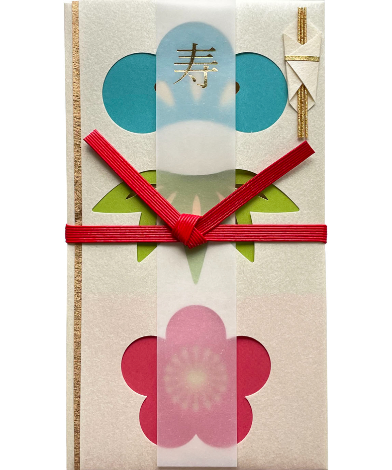 専用 D6】着物のお祝い袋◇友禅和紙◇振袖 ぽち袋・のし袋・祝儀袋 -