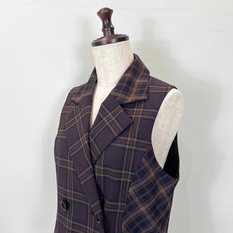 【受注生産品】裾フリルベスト