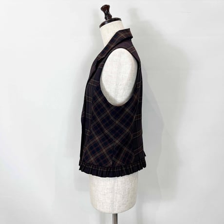 【受注生産品】裾フリルベスト