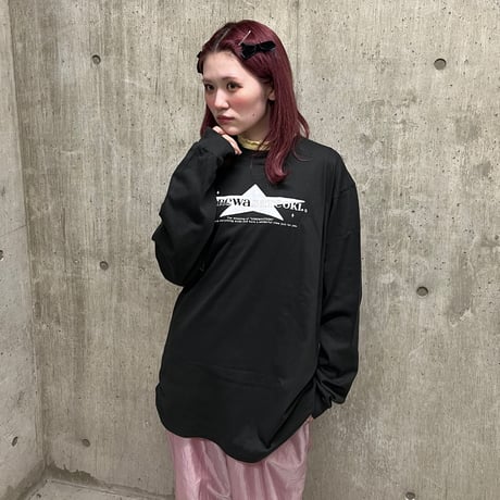 💫⭐️SORESATE.15 SS Star long-T⭐️💫 🌚BLACK🌚