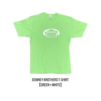 🌸DOWNEY BROTHERS T-SHIRT🌸🌿GREEN×WHITE