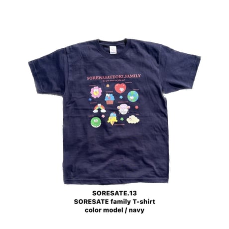 👧🏼SOREWASATEOKI.13 COLOR Family-T👧🏼💙navy💙