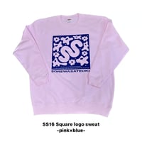 🎲SS16 Square Logo Sweat🎲🩷pink🩷