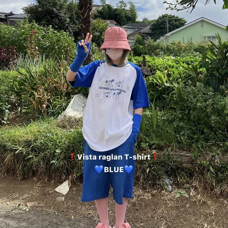❗️Vista raglan T-shirt❗️💙BLUE💙