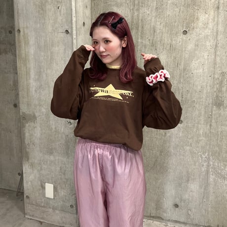 💫⭐️SORESATE.15 SS Star long-T⭐️💫 🐻BROWN🐻