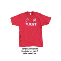 ⚽️🏀SORESATE.14 Sports Jersey style-T🏀⚽️❤️RED❤️