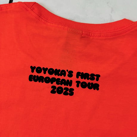 ヨーロッパツアー記念 YOYOKA手描きイラストTシャツ