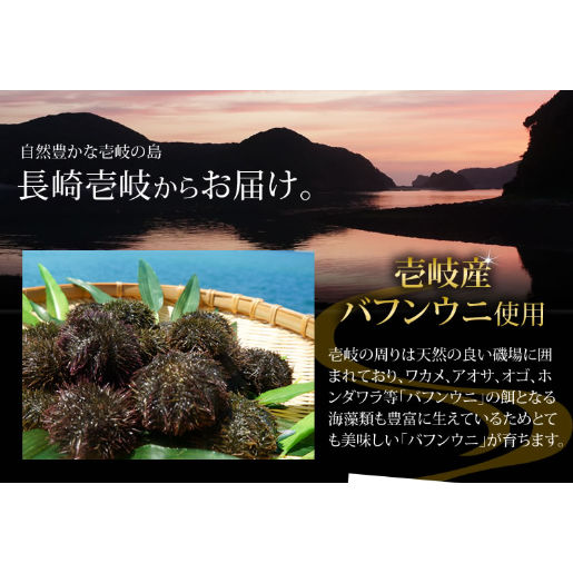 長崎県 壱岐産 がぜみそ うに 1本組 | 汐彩屋