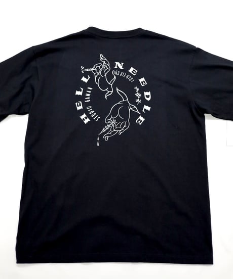 HELL NEEDLE TEE 【ブラック】