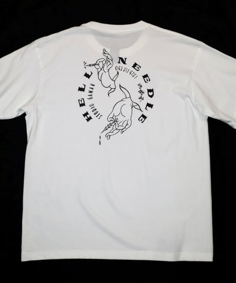 HELL NEEDLE  TEE 【ホワイト】