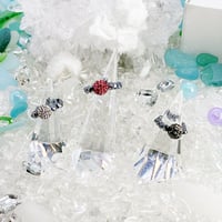 美sha♥オリジナルリング指輪高純度テラヘルツ鉱石とパヴェボールビーズできらきら˖✧ 指輪