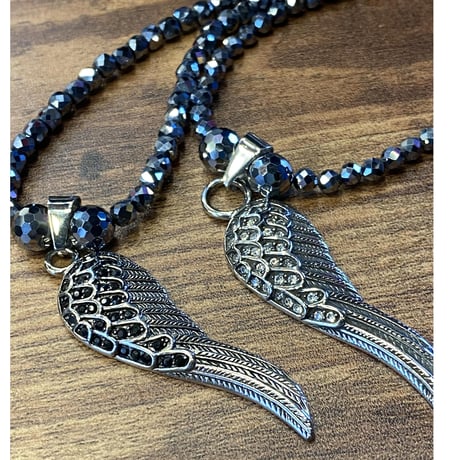 316Lサージカルステンレス 天使の翼 片翼 ウィング