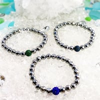 美sha˚✧₊高純度テラヘルツ鉱石ブレスパヴェボールビーズ 10mm  ジュエル ラインストーンボール付 ブレスレット「ラウンドカット8mm 玉」