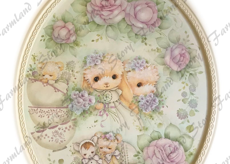 ベビーローズ トールペイントデザインパケット NO.16 | FarmlandStory