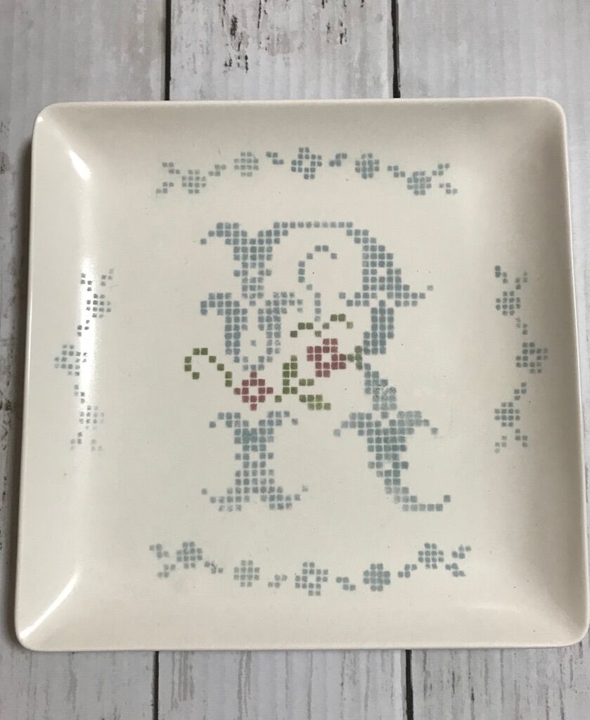 オリジナルステンシルシート No,4 アルファベット刺繍風 CEFHセット