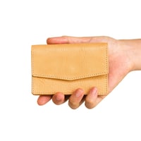 accordion card case (natural)