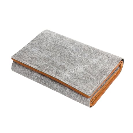 wd2102 / Trifold wallet(warm gray/brown)