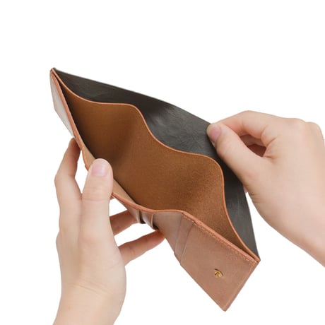 wd2102 / Trifold wallet(warm gray/brown)