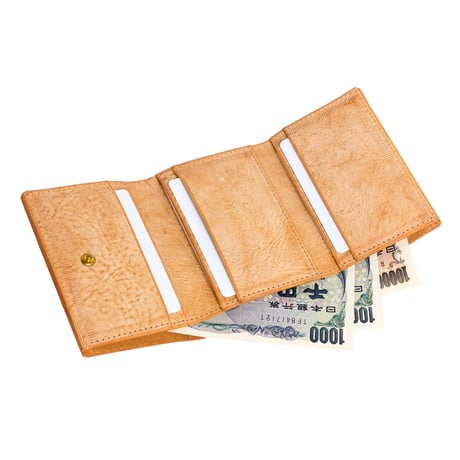 wa2101 / Bifold wallet(atmos natural)