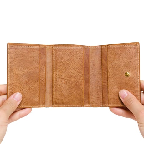 wd2102 / Trifold wallet(warm gray/brown)