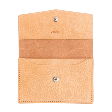 accordion card case (natural)