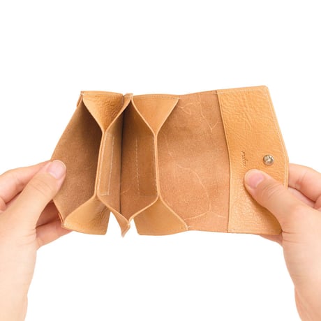accordion card case (natural)