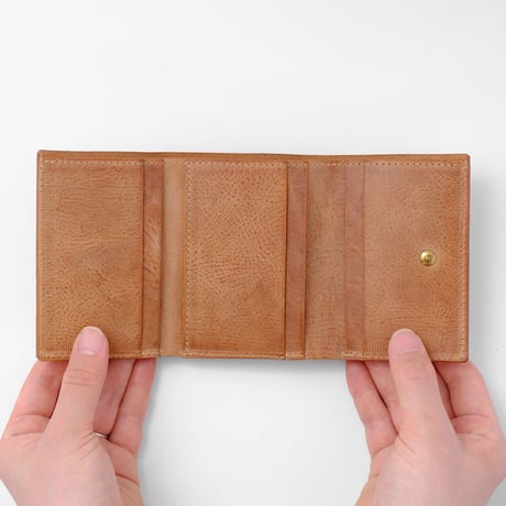 wd2102 / Trifold wallet(warm gray/brown)