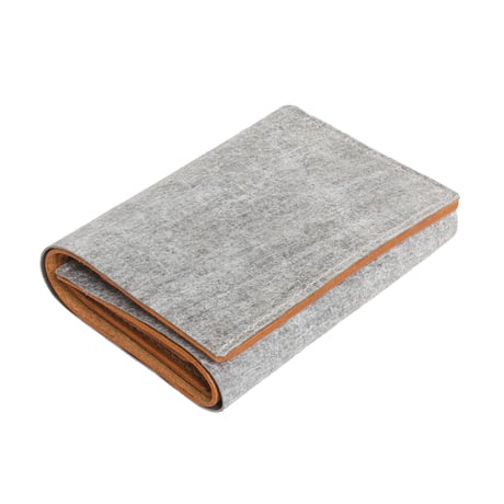 wd2102 / Trifold wallet(warm gray/brown)