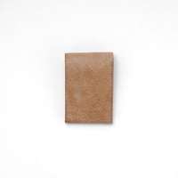 Receipt wallet +500(light gray/ground brown)