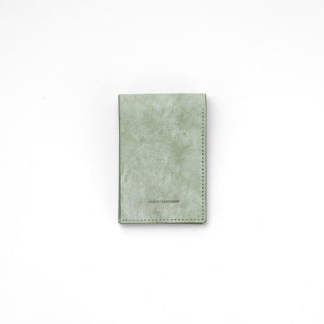 Receipt wallet +500(white/oasis green)