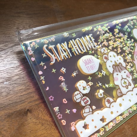 ゆめかわ☆シャカシャカマスクポーチ（おまけつき）