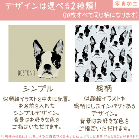 【うちの子グッズ】メガネ拭き 10枚set