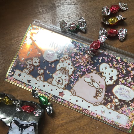 ゆめかわ☆シャカシャカマスクポーチ（おまけつき）