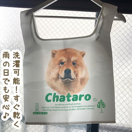 【うちの子グッズ】コンビニレジ袋風-エコバッグ