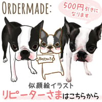 うちの子似顔絵イラスト リピーターさま専用ページ
