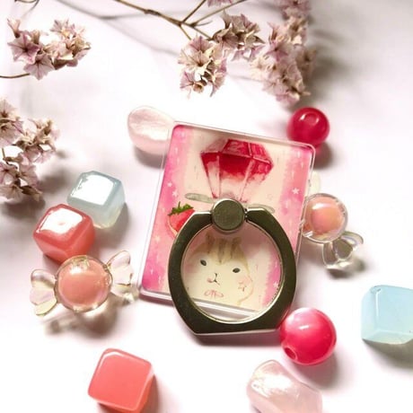 ♡特大ローズクオーツのキャンディリング♡ ♡特大ローズクオーツのキャンディリング♡ ♡特大ローズ