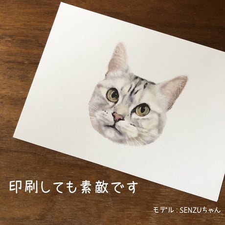 ハイクオリティ似顔絵イラスト（お顔のみ）