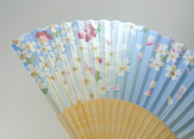 扇子(水色) | JISSEN SHOP 扇子(水色) | JISSEN SHOP